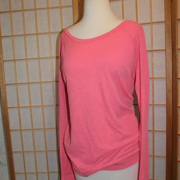 Victoria's Secret PINK S/P Pink Burnout Tee - Picture 9 of 15